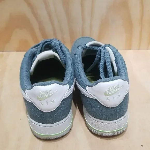 Nike Air Force 1 Low ‘07Canvas Ozone Blue Size 11 Men’s Gorgeous CN0866-001